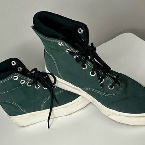 Converse Dark Green High-Top Sneakers
